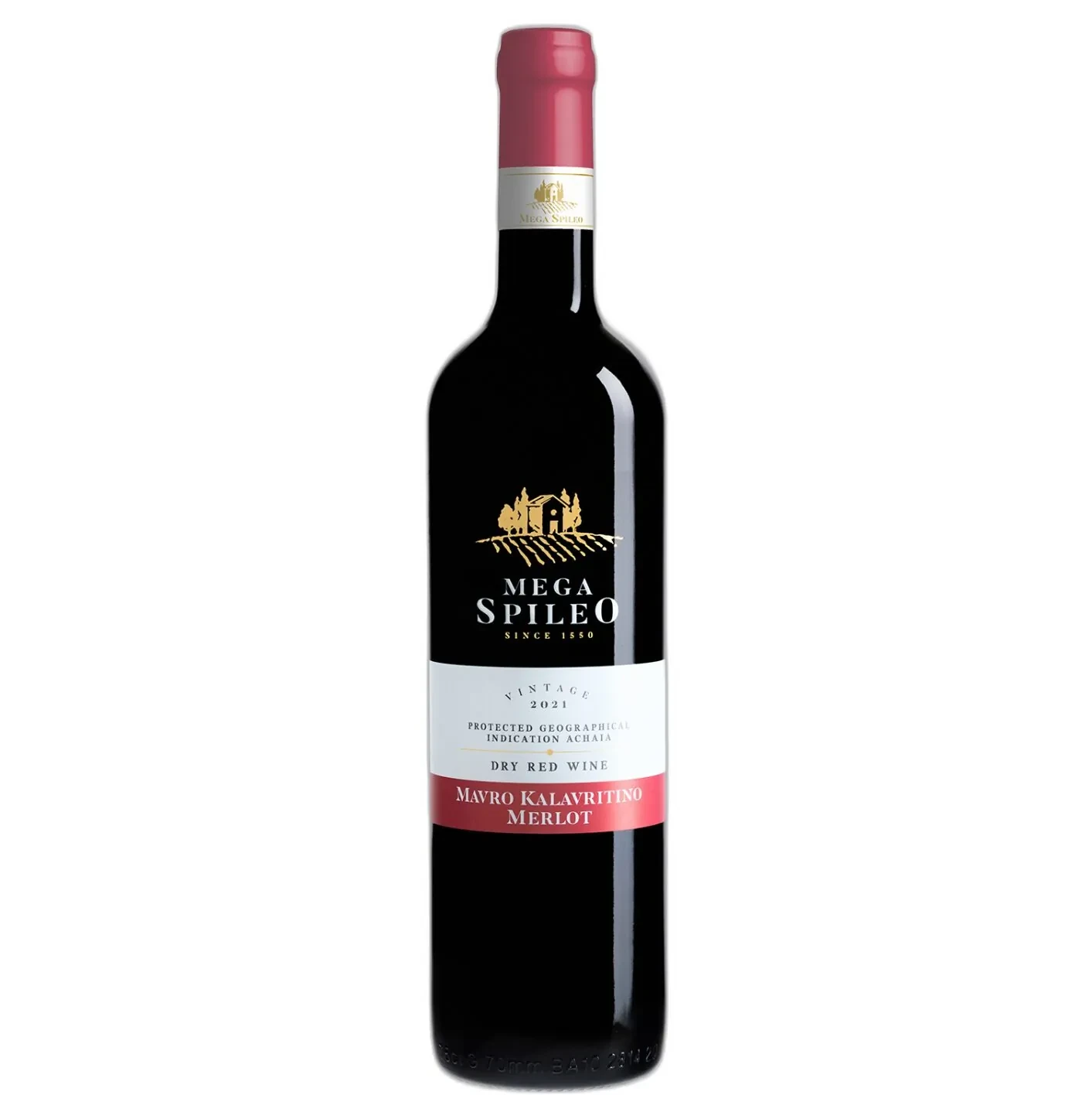 Μαυρο Καλαβρυτινο - Merlot Ερυθρος 750ml Μεγα Σπηλαιο